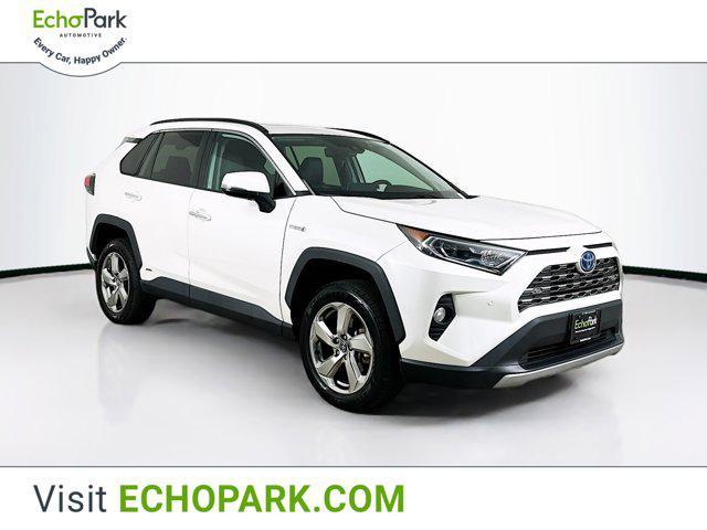 Photo of 2020 Blizzard Pearl Toyota RAV4 Hybrid