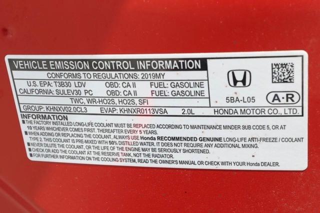 Photo of 2019 Rallye Red Honda Civic