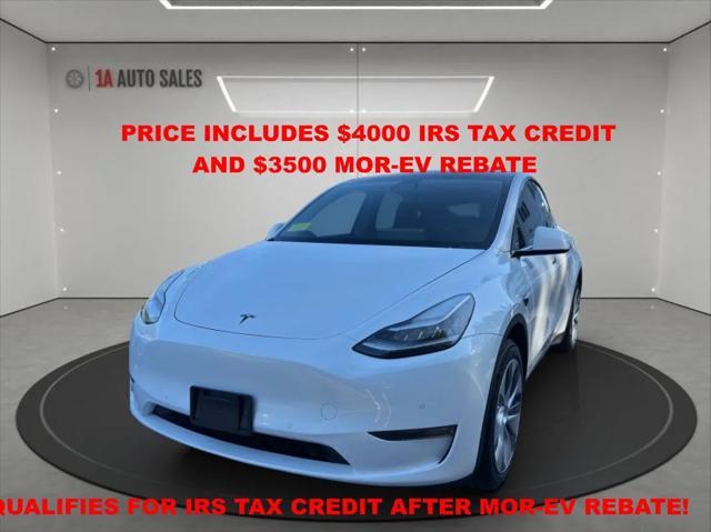 Photo of 2020 Pearl White Multi-Coat Tesla Model Y