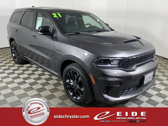 Photo of 2021 Granite Metallic Clearcoat Dodge Durango