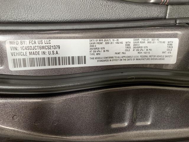 Photo of 2021 Granite Metallic Clearcoat Dodge Durango