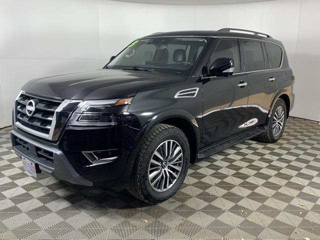 Photo of 2023 Super Black Nissan Armada