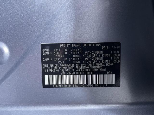 Photo of 2024 Ice Silver Metallic Subaru Crosstrek