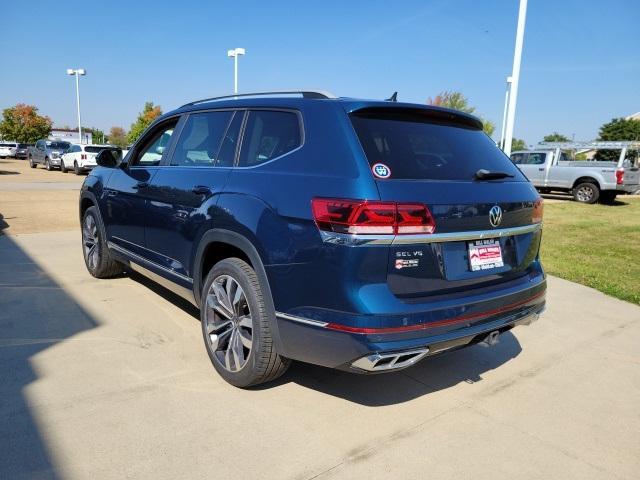 Photo of 2021 Blue Metallic Volkswagen Atlas