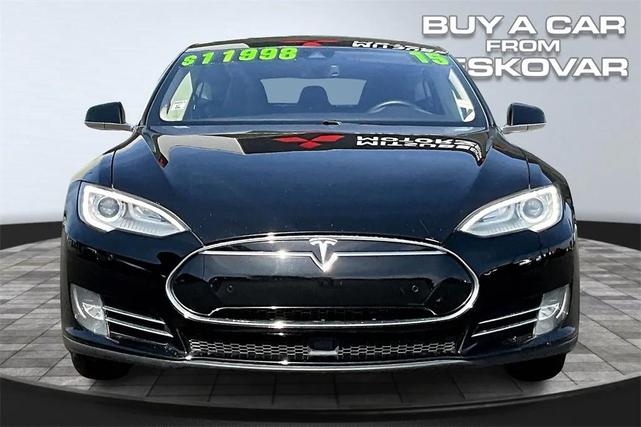 Photo of 2015 Black Tesla Model S