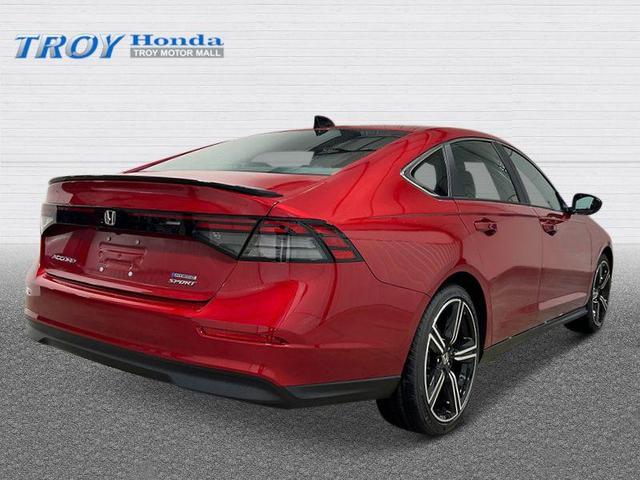 Photo of 2025 Radiant Red Metallic Honda Accord Hybrid