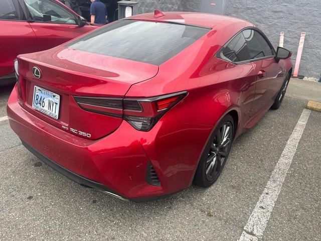 Photo of 2021 Infrared Lexus RC 350