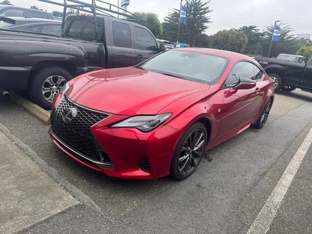 Photo of 2021 Infrared Lexus RC 350