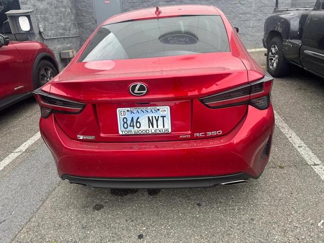 Photo of 2021 Infrared Lexus RC 350