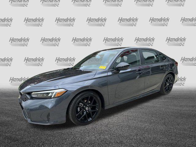 Photo of 2025 Meteorite Gray Metallic Honda Civic