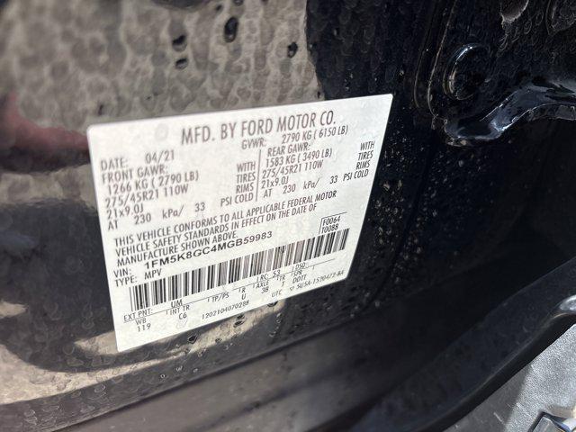 Photo of 2021 Agate Black Metallic Ford Explorer