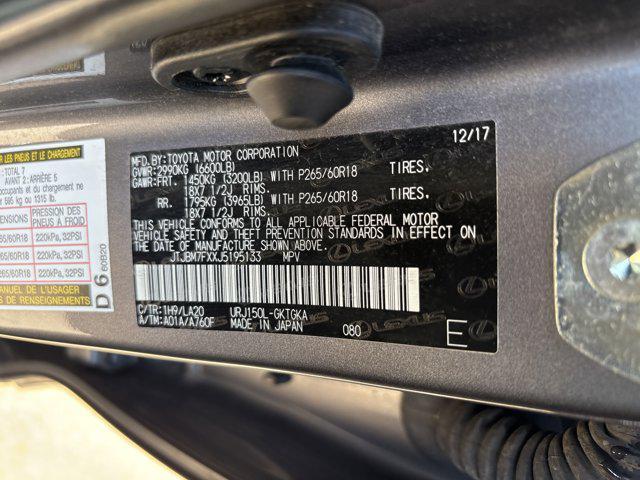 Photo of 2018 Nebula Gray Pearl Lexus GX 460