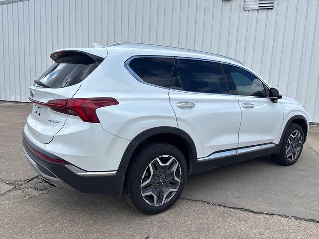 Photo of 2021 Quartz White Hyundai SANTA FE