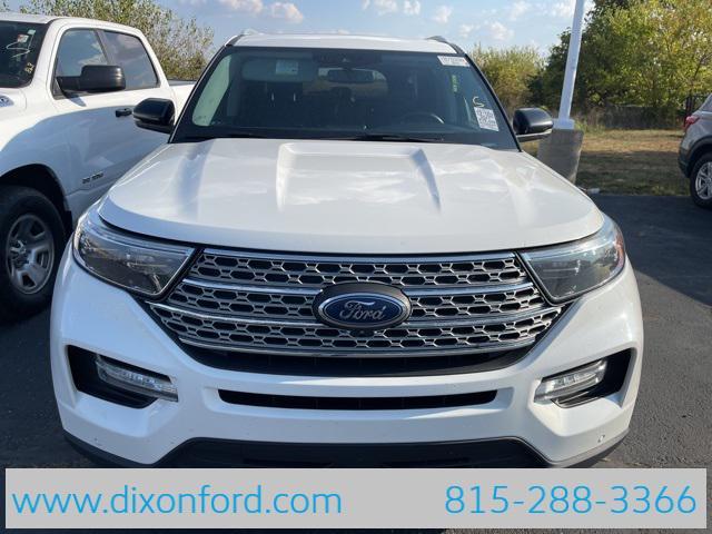 Photo of 2021 White Ford Explorer