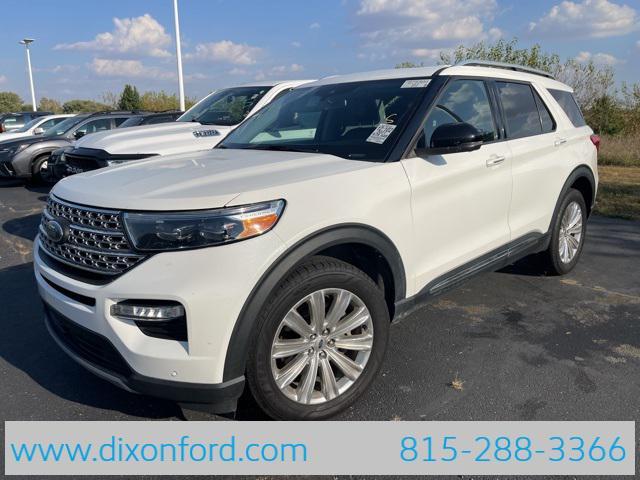 Photo of 2021 White Ford Explorer