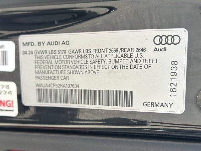 Photo of 2024 Mythos Black Metallic Audi S5