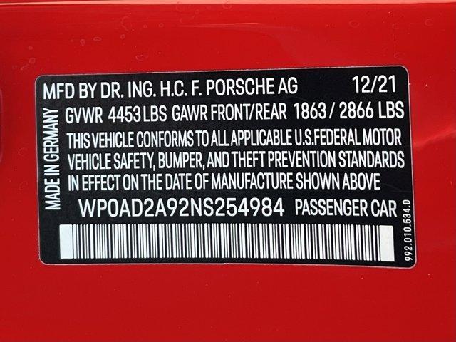 Photo of 2022 Red Porsche 911