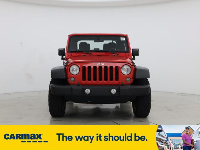 Photo of 2018 Red Jeep Wrangler