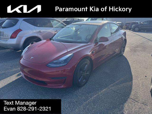 Photo of 2023 Red Tesla Model 3