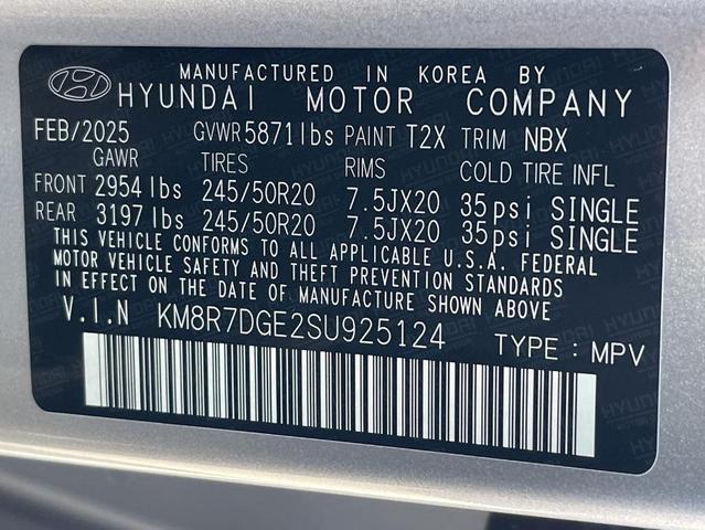 Photo of 2025 Silver Hyundai PALISADE