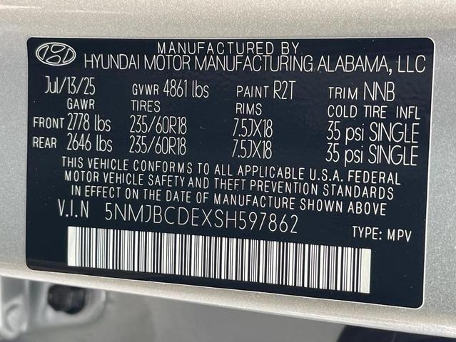 Photo of 2025 Shimmering Silver Hyundai TUCSON