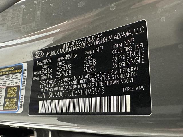Photo of 2025 Hampton Gray Hyundai TUCSON