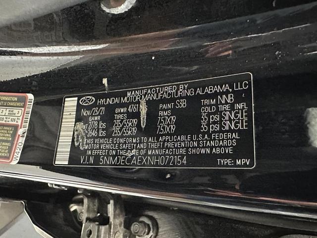 Photo of 2022 Phantom Black Hyundai TUCSON