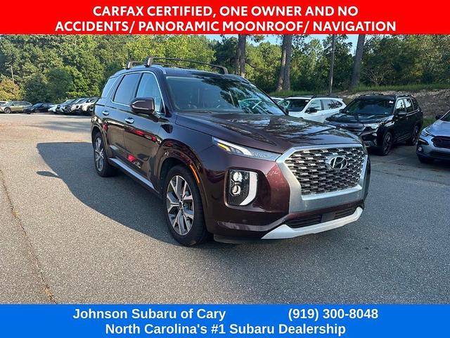 Photo of 2021 Burgundy Hyundai PALISADE
