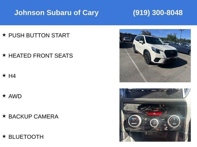 Photo of 2023 Crystal White Pearl Subaru Forester