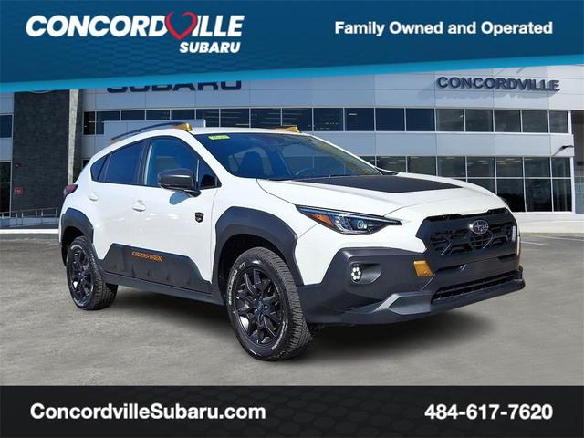 Photo of 2024 Crystal White Pearl Subaru Crosstrek