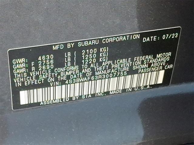 Photo of 2024 Magnetite Gray Metallic Subaru Legacy