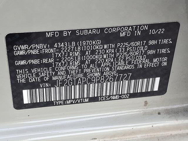 Photo of 2023 Khaki Subaru Crosstrek
