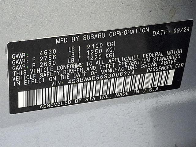 Photo of 2025 Ice Silver Subaru Legacy