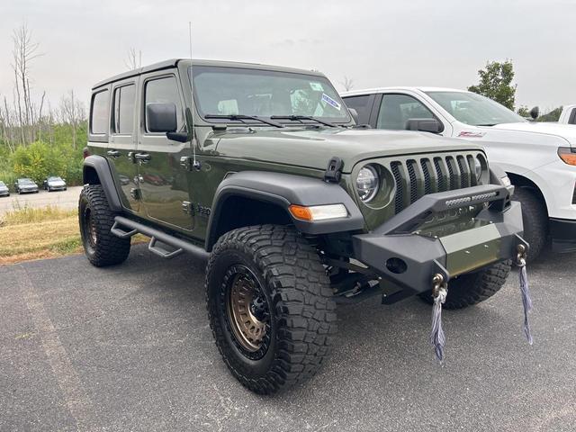 Photo of 2021 Sarge Green Clearcoat Jeep Wrangler Unlimited