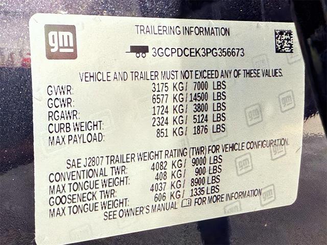 Photo of 2023 Dark Ash Metallic Chevrolet Silverado 1500