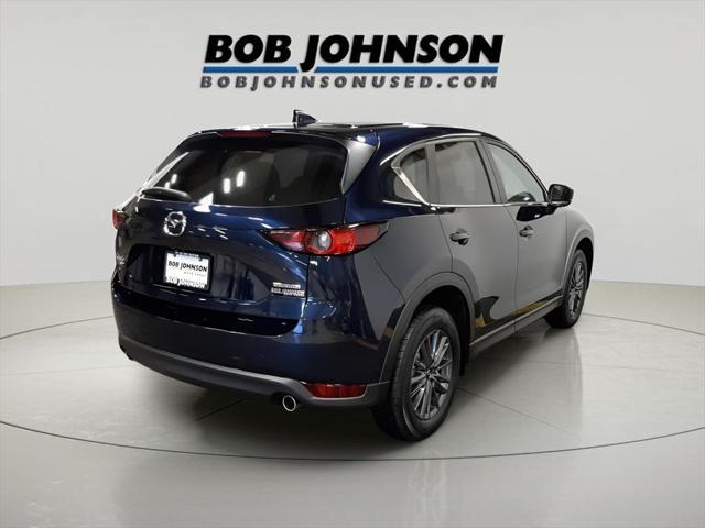 Photo of 2021 Deep Crystal Blue Mica Mazda CX-5