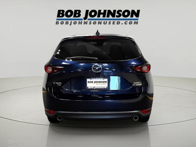 Photo of 2021 Deep Crystal Blue Mica Mazda CX-5