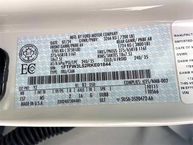 Photo of 2024 Oxford White Ford F-150