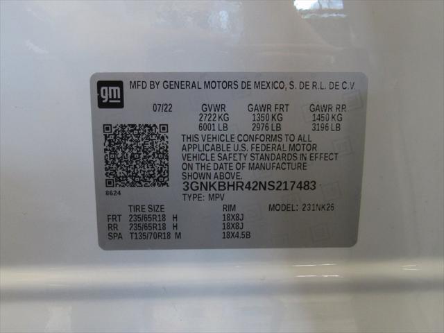 Photo of 2022 Summit White Chevrolet Blazer