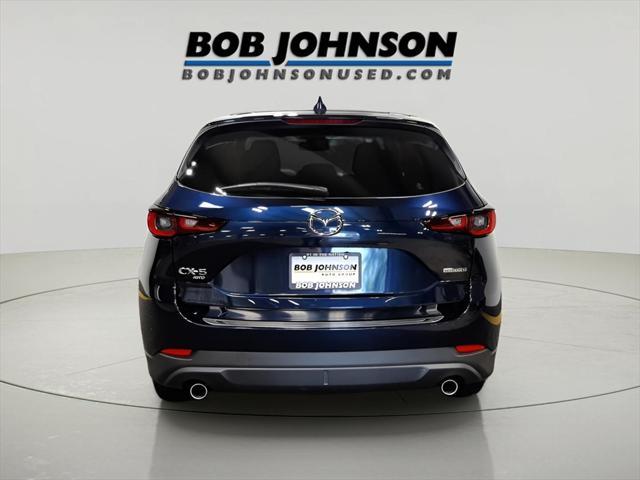 Photo of 2022 Deep Crystal Blue Mica Mazda CX-5