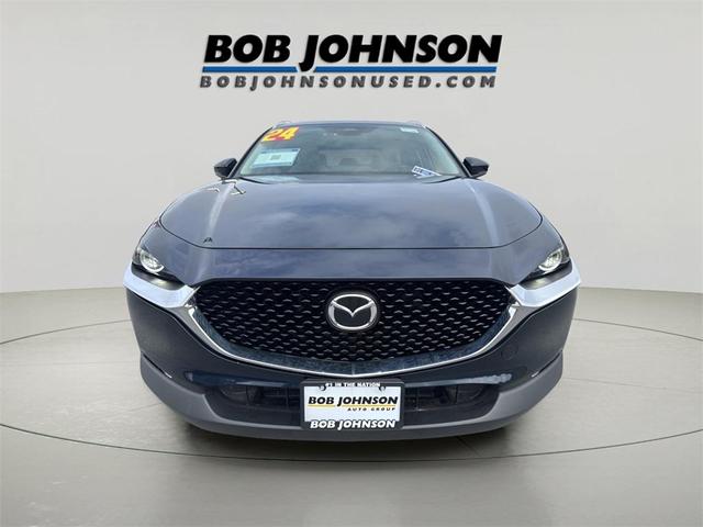 Photo of 2024 Deep Crystal Blue Mica Mazda CX-30