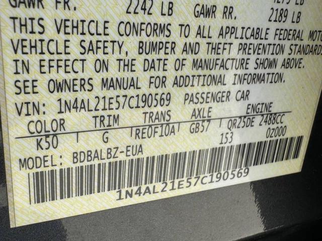 Photo of 2007 Dark Slate Nissan Altima
