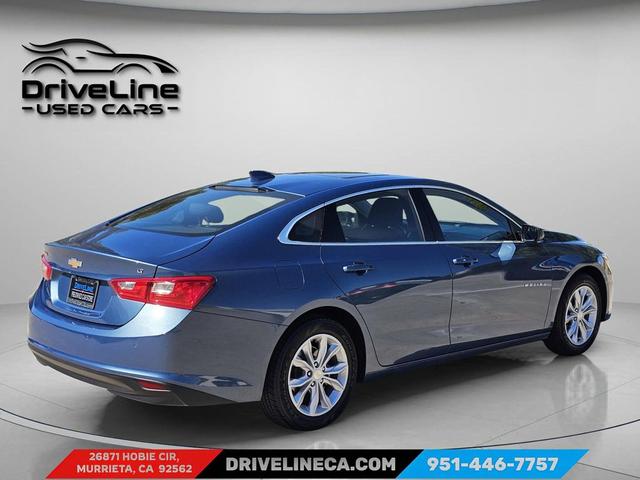 Photo of 2024 Lakeshore Blue Metallic Chevrolet Malibu