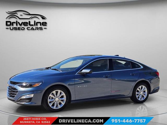 Photo of 2024 Lakeshore Blue Metallic Chevrolet Malibu