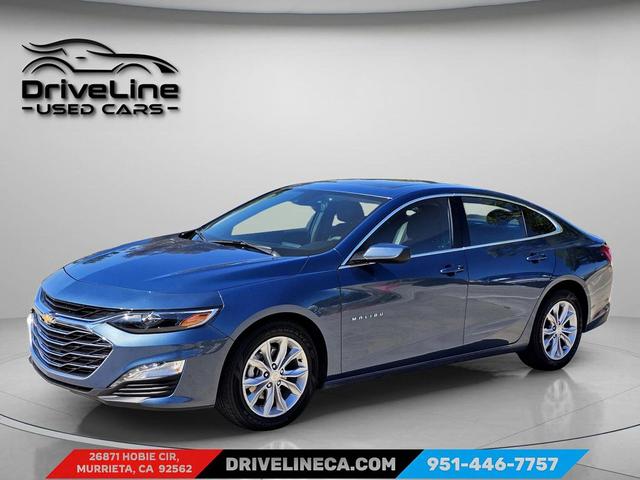 Photo of 2024 Lakeshore Blue Metallic Chevrolet Malibu