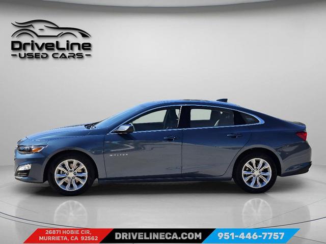 Photo of 2024 Lakeshore Blue Metallic Chevrolet Malibu