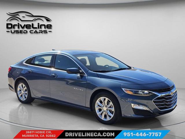 Photo of 2024 Lakeshore Blue Metallic Chevrolet Malibu