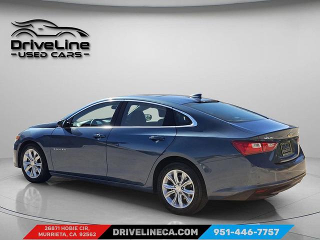 Photo of 2024 Lakeshore Blue Metallic Chevrolet Malibu