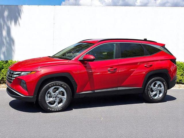 Photo of 2023 Calypso Red Hyundai TUCSON