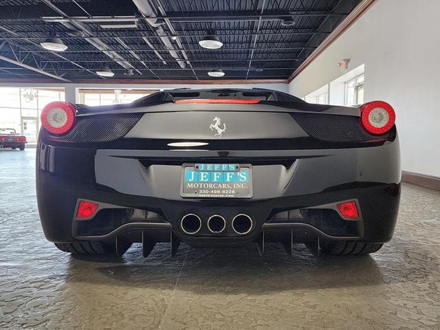 Photo of 2014 Black Ferrari 458 Spider